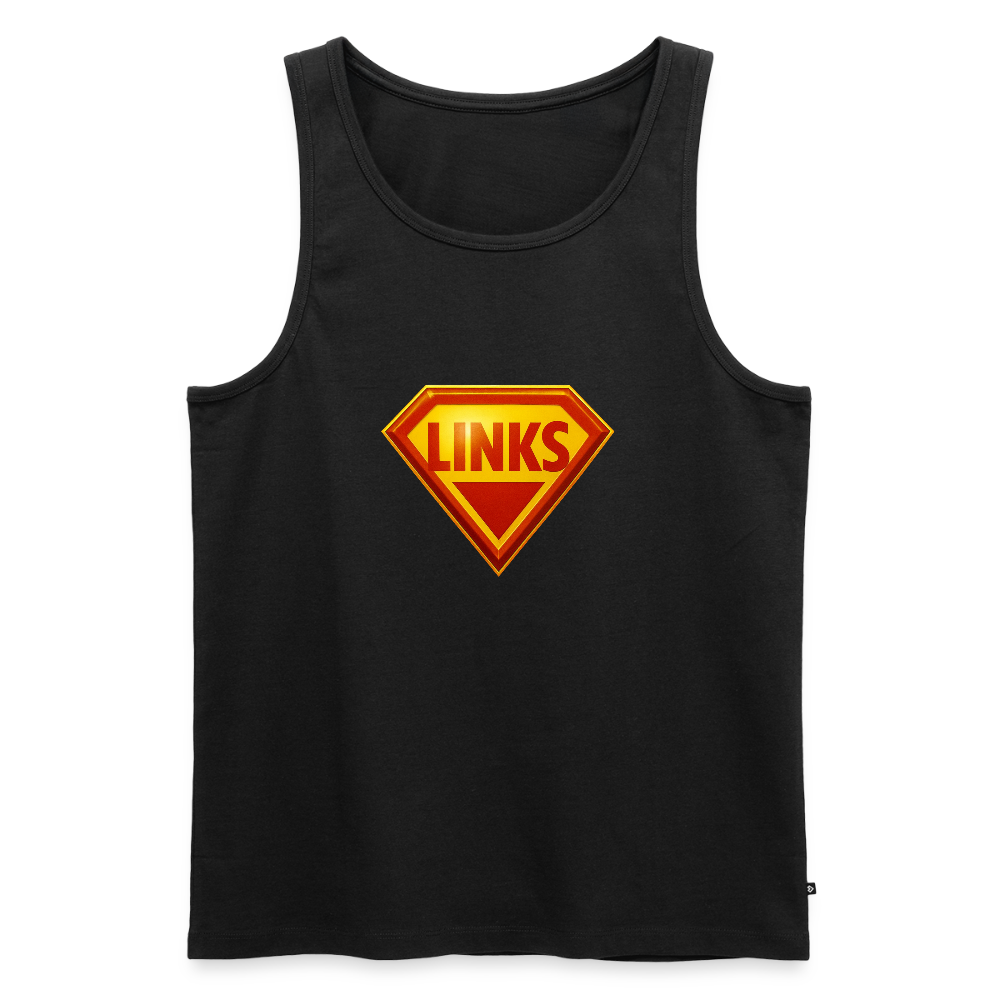 Männer Premium Tank Top - Schwarz