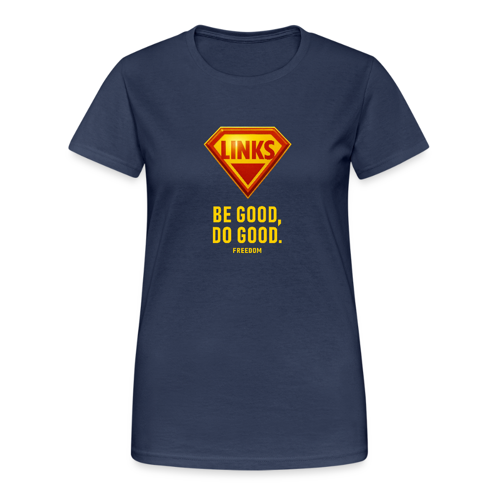 Women’s Gildan Heavy T-Shirt Peace Not War - Navy