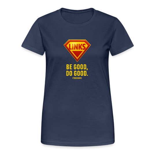 Women’s Gildan Heavy T-Shirt Peace Not War - Navy