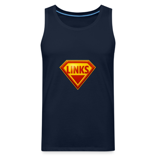 Männer Premium Tank Top - Navy