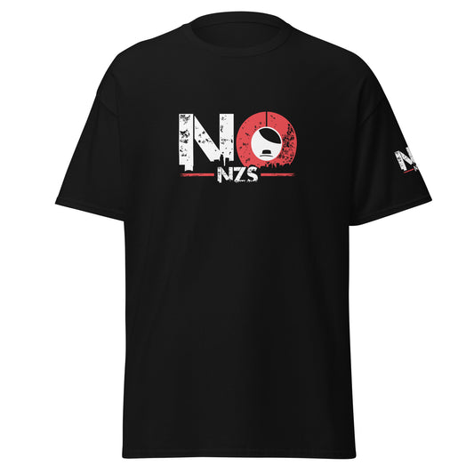 NO NZS T‑Shirt; Unisex Statement Shirt; Toleranz Shirt; Anti Ausgrenzung Shirt