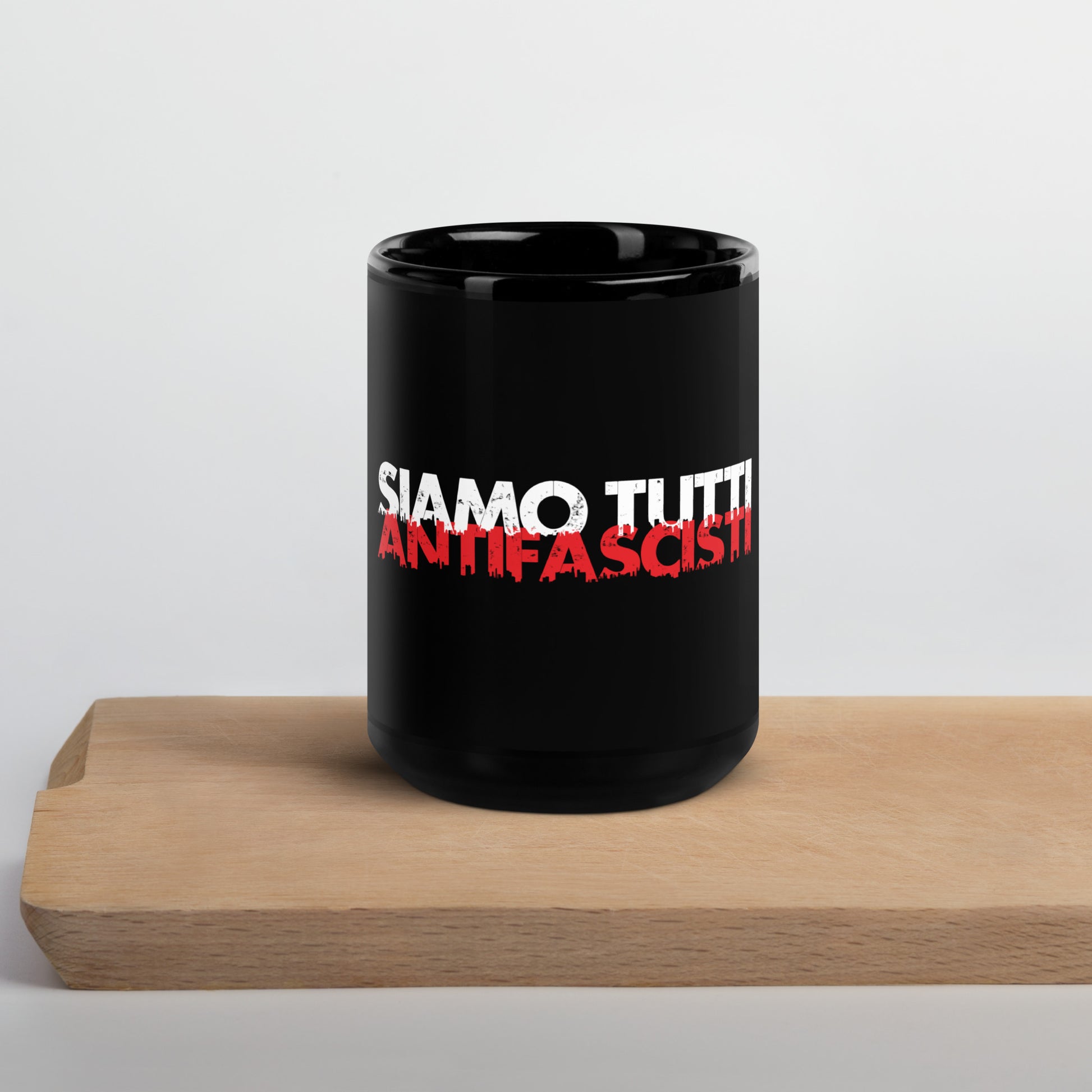 Große Kaffeetasse - Siamo Tutti Antifacisti - Das kreative Statement
