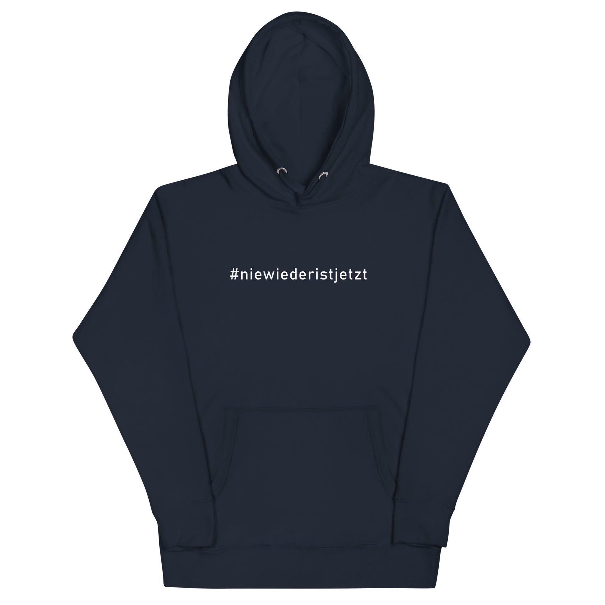 Hoodie Unisex gegen das Vergessen – „Nie wieder ist jetzt“ - Das kreative Statement