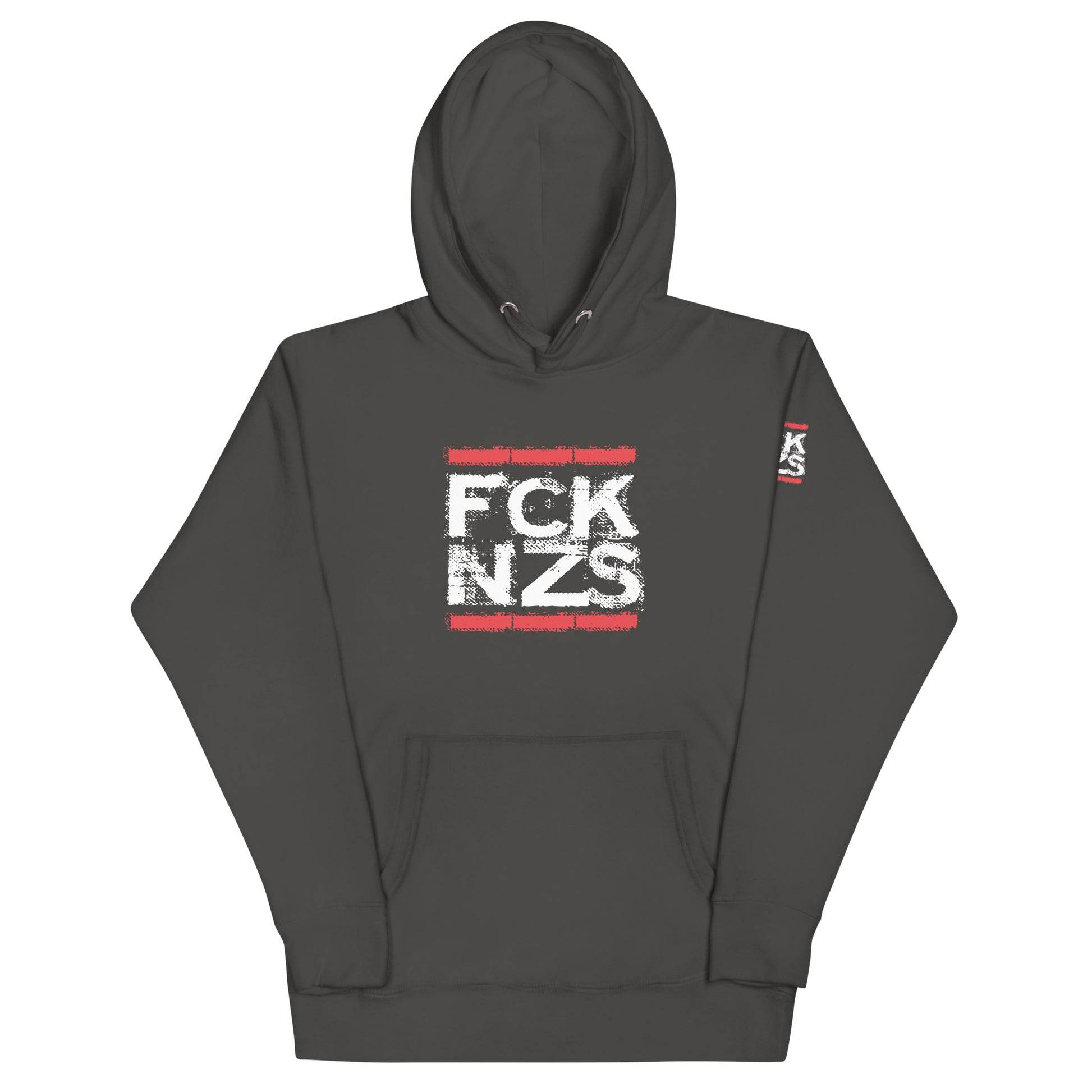 Unisex FCK NZS Hoodie Statement gegen Rechts

