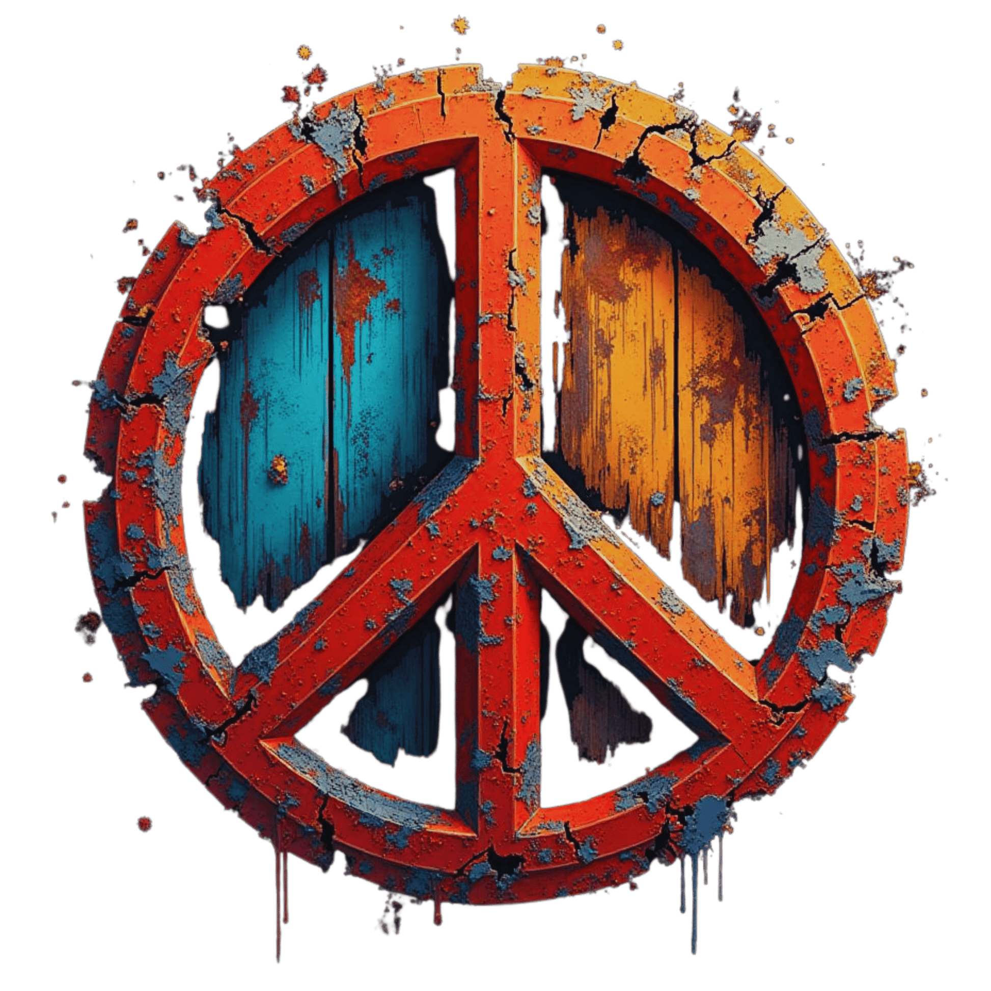 Damen T-Shirt "Peace Not War" - Das kreative Statement