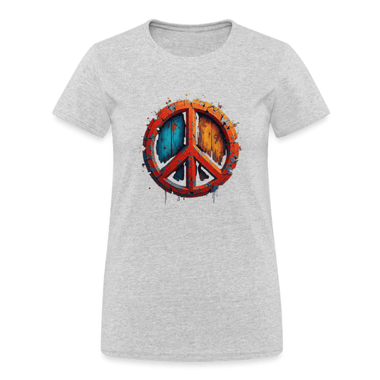 Damen T-Shirt "Peace Not War" - Das kreative Statement
