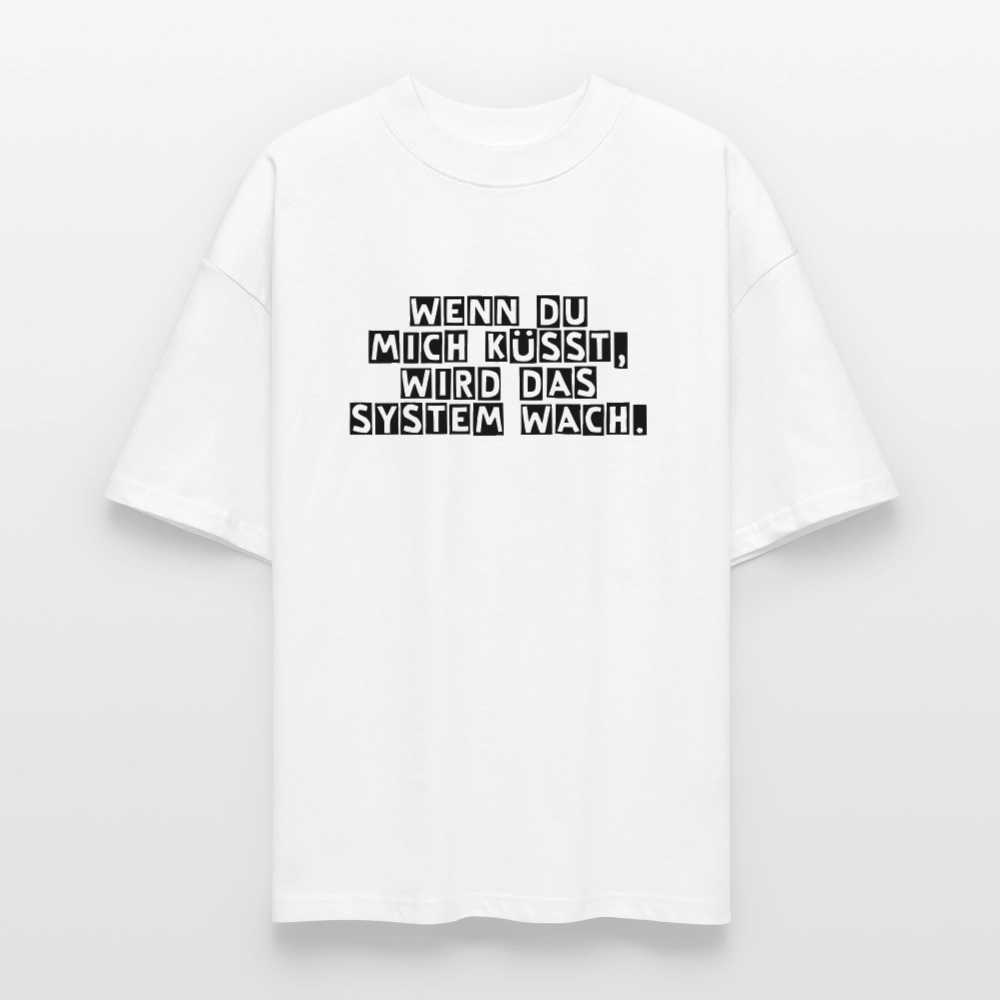 „Frog with Pride – Oversized Bio T-Shirt mit Regenbogen - Flagge“ - Das kreative Statement