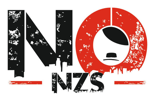Aufkleber "No NZS" - Das kreative Statement