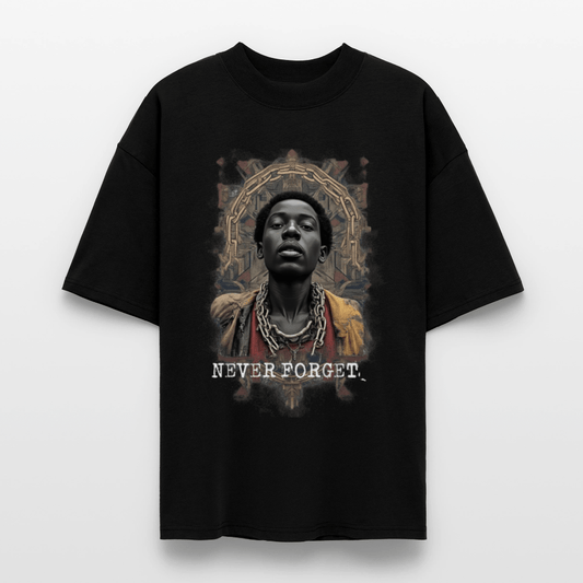NEVER FORGET. – Black History Statement Shirt - Das kreative Statement