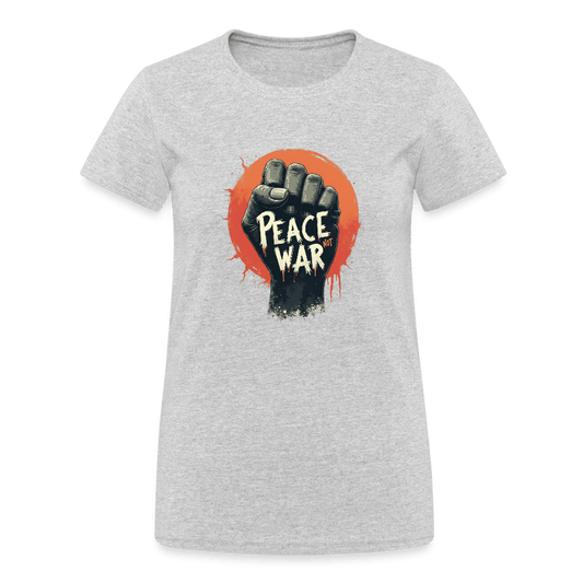 T-Shirt Damen "Peace Not War" - Das kreative Statement