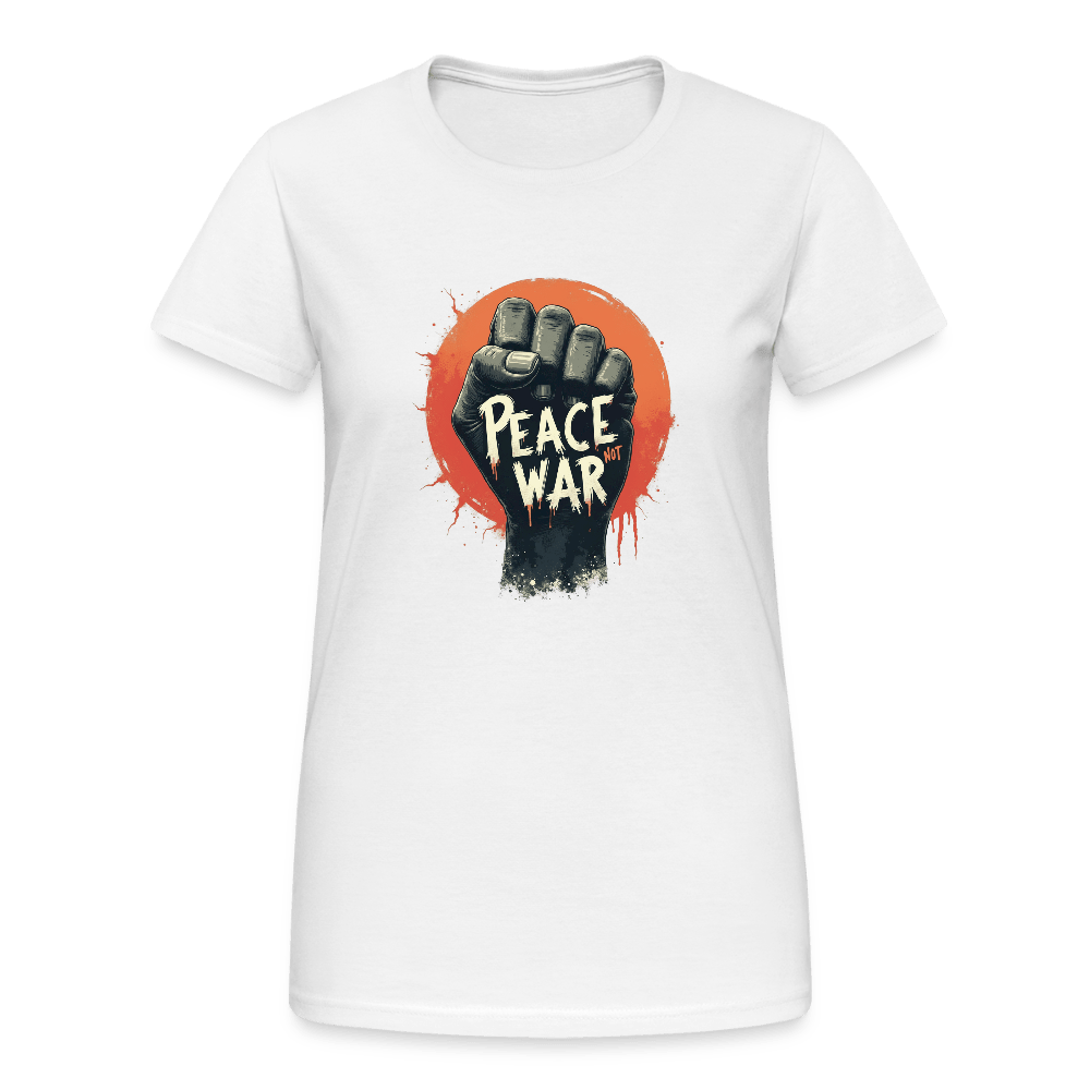 T-Shirt Damen "Peace Not War" - Das kreative Statement