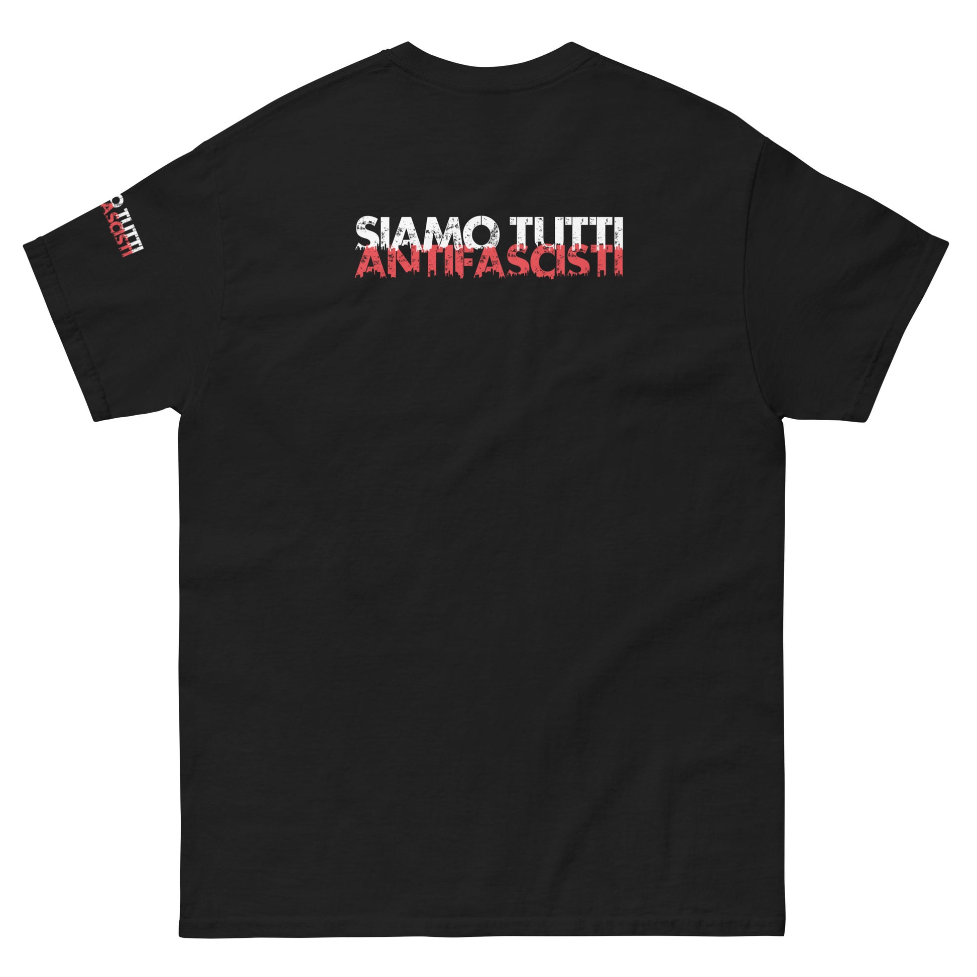 Rückenansicht T-Shirt Siamo tutti antifacisti