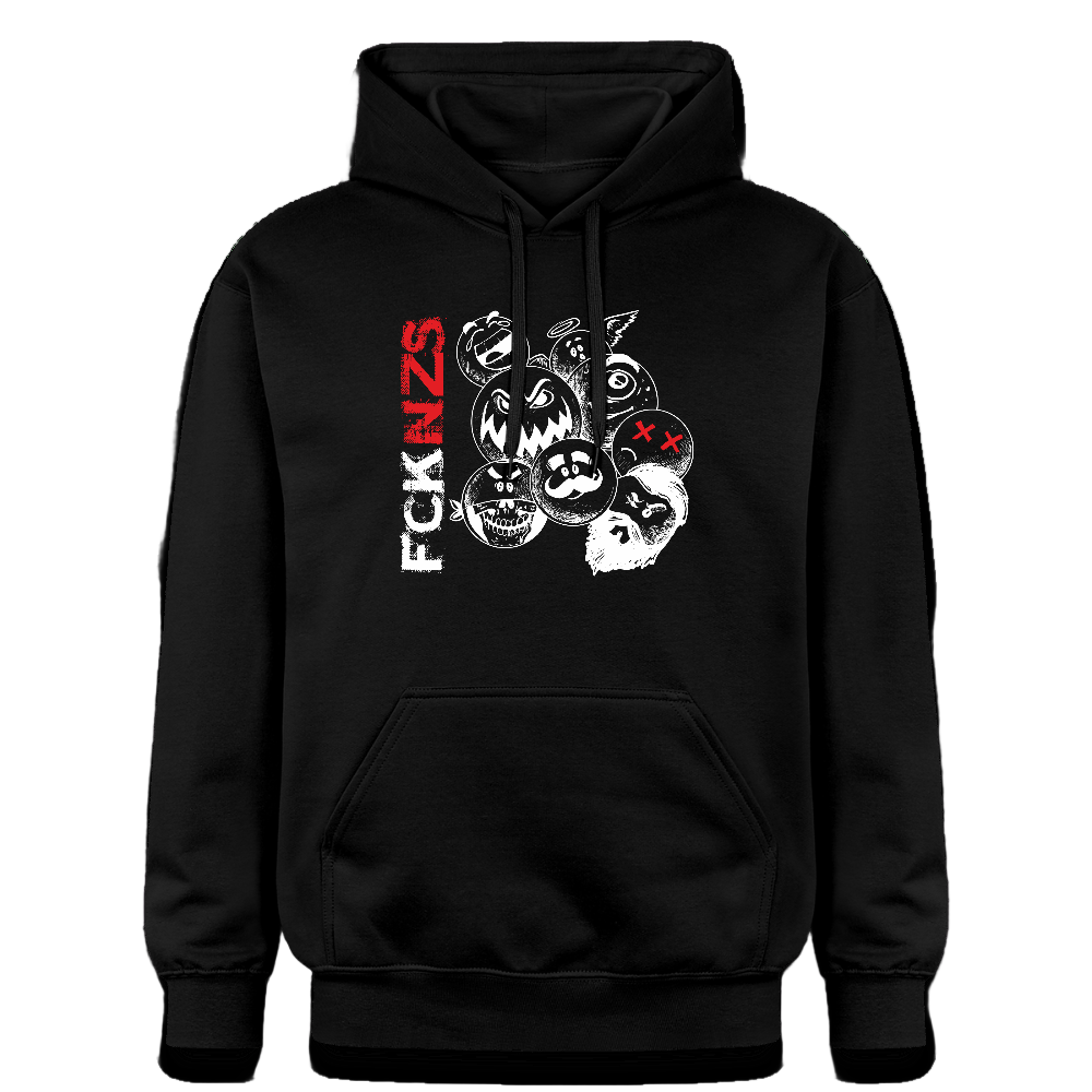 Unisex Hoodie FCK NZS – Spuk den Faschismus weg - Das kreative Statement