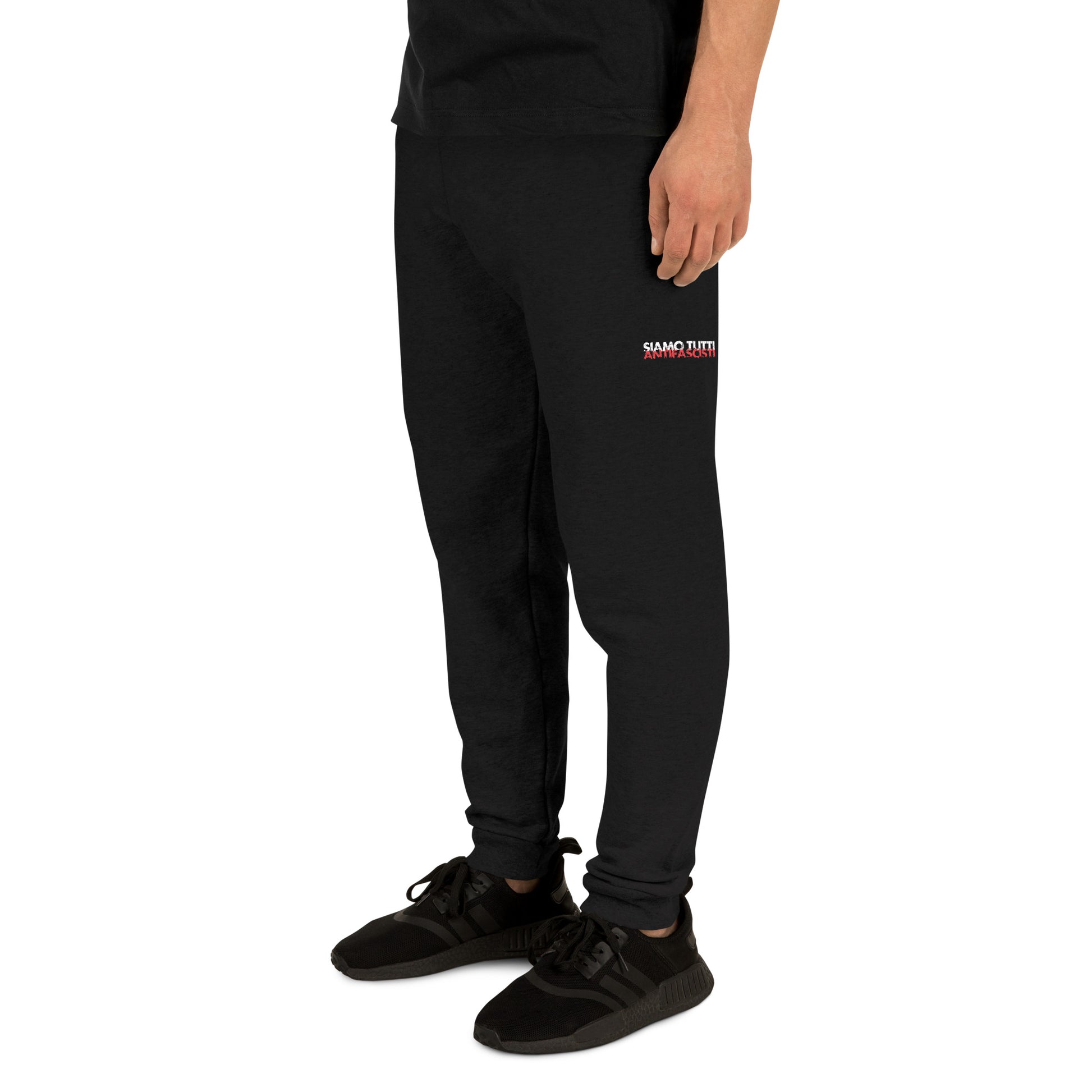 Unisex‑Jogginghose Siamo tutti antifascisti in schwarz
