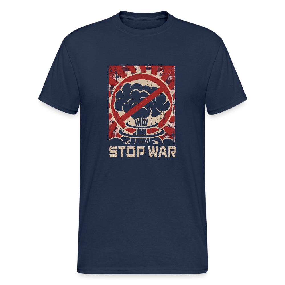 Unisex T-Shirt "STOP WAR" Retro Design - Das kreative Statement