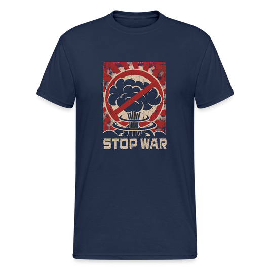 Unisex T-Shirt "STOP WAR" Retro Design - Das kreative Statement