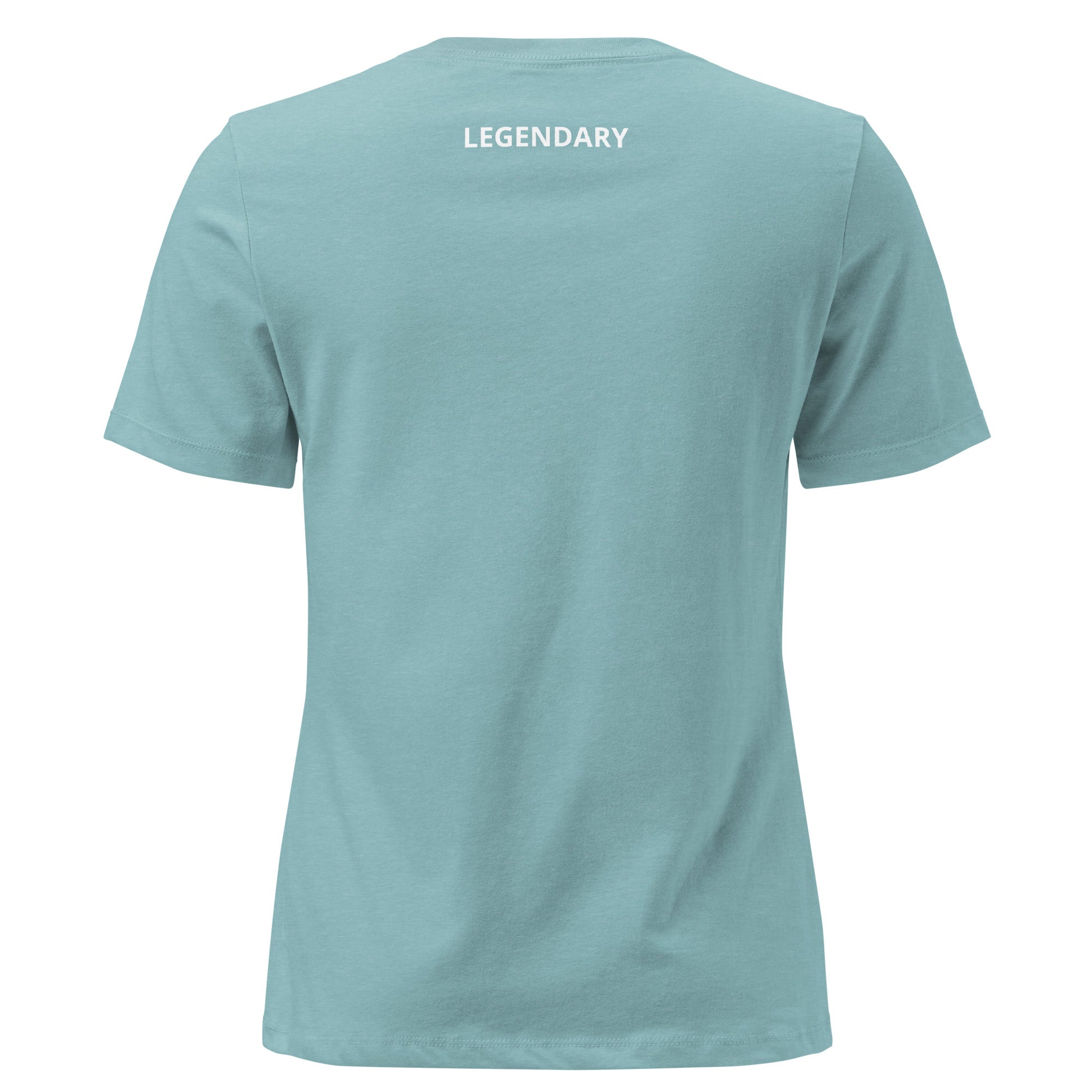 Merkel Zitat Damen‑T‑Shirt mit weißem Aufdruck ‚Sie kennen mich.‘ Zitat Angela Merkel im minimalistischen Signature‑Stil.