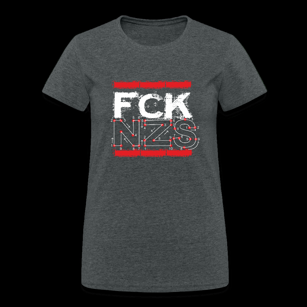 Zahlenbild Damen T-Shirt – Laut gegen Rechts - Das kreative Statement